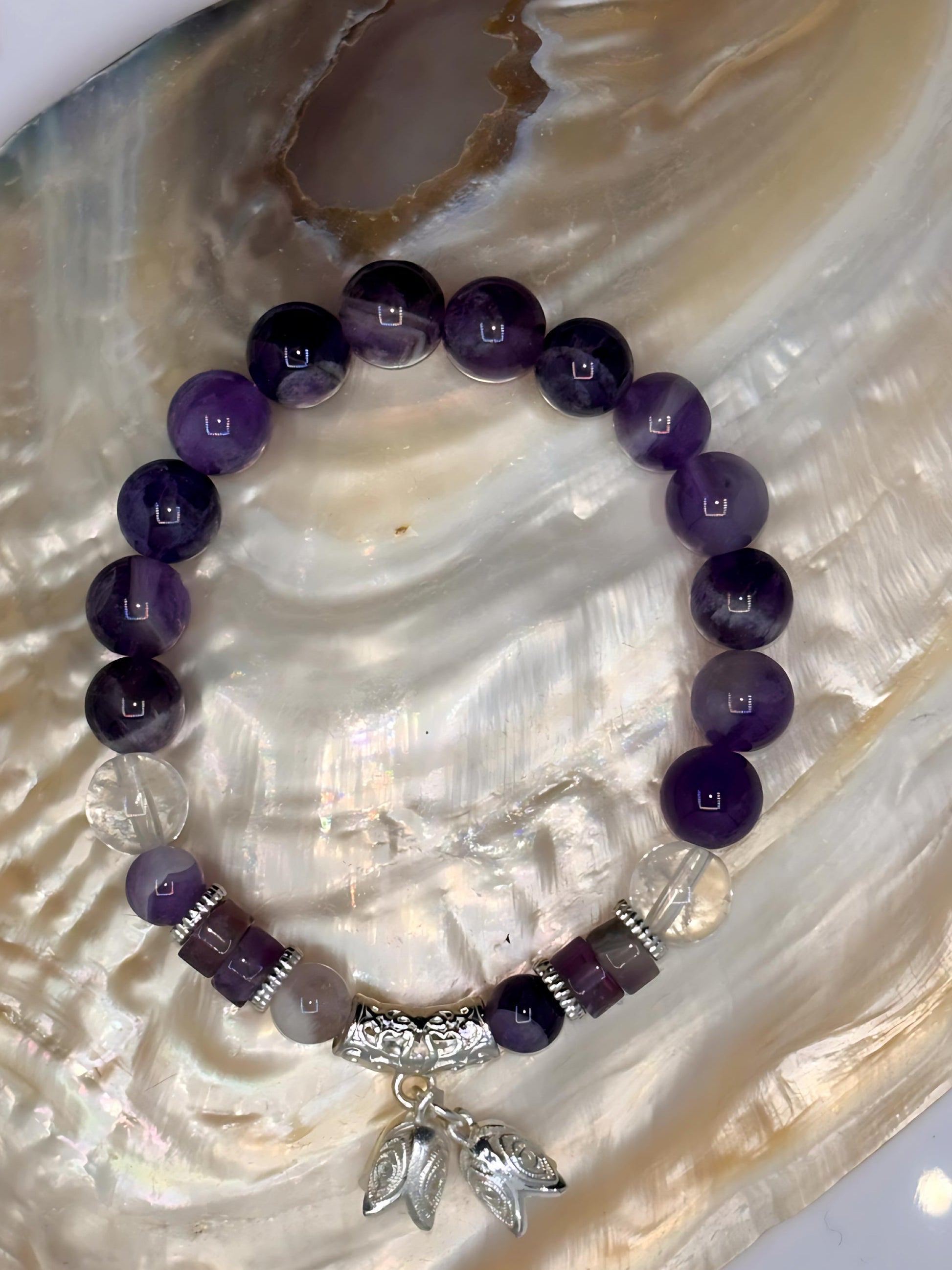 Amethyst & Clear Quartz 1