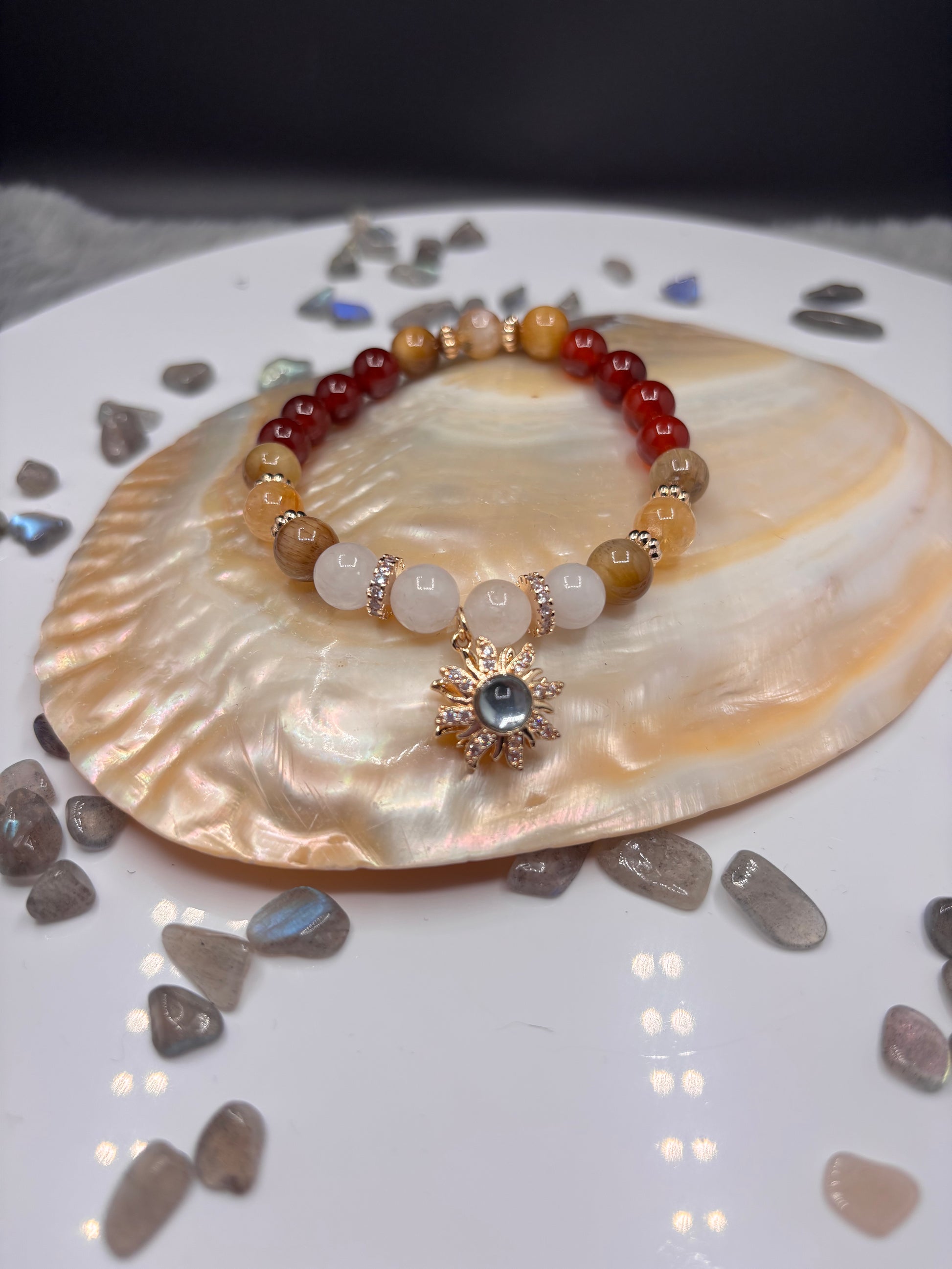 Jade, Carnelian, Citrine & TE