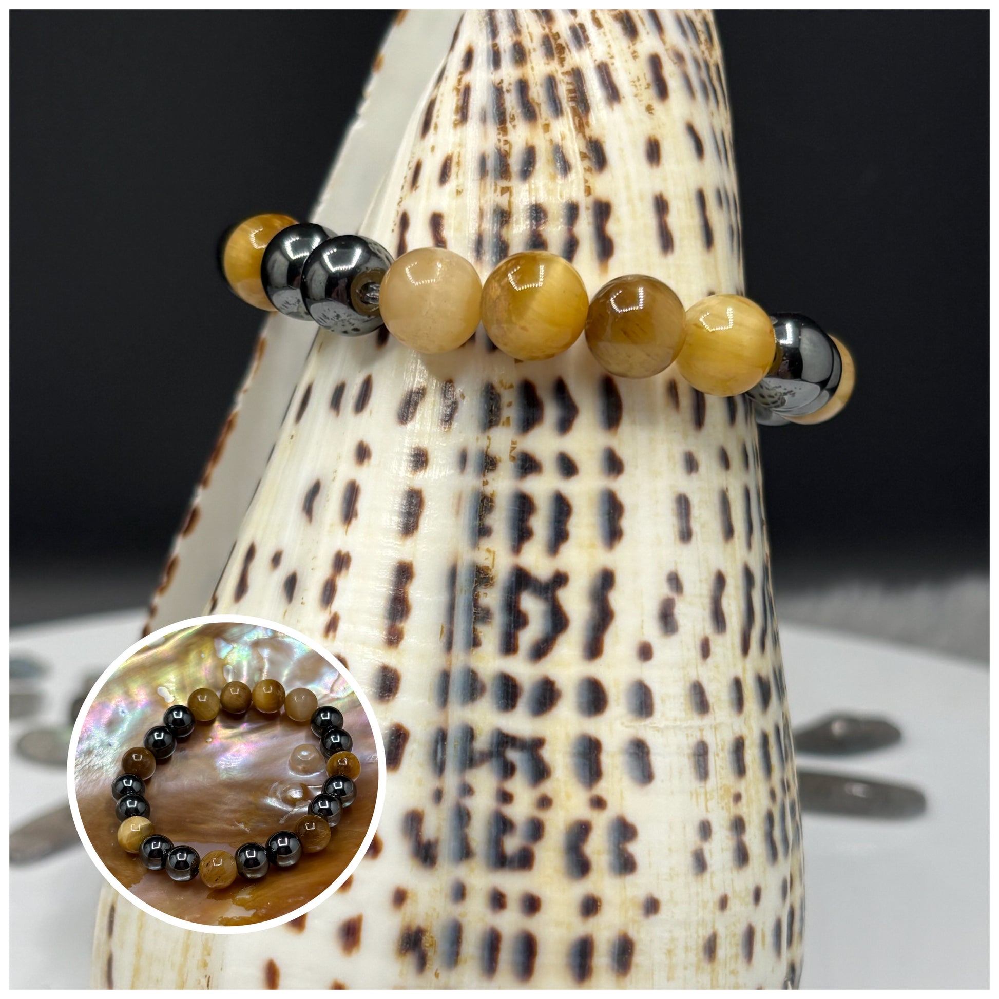 Hematite & Tiger Eye