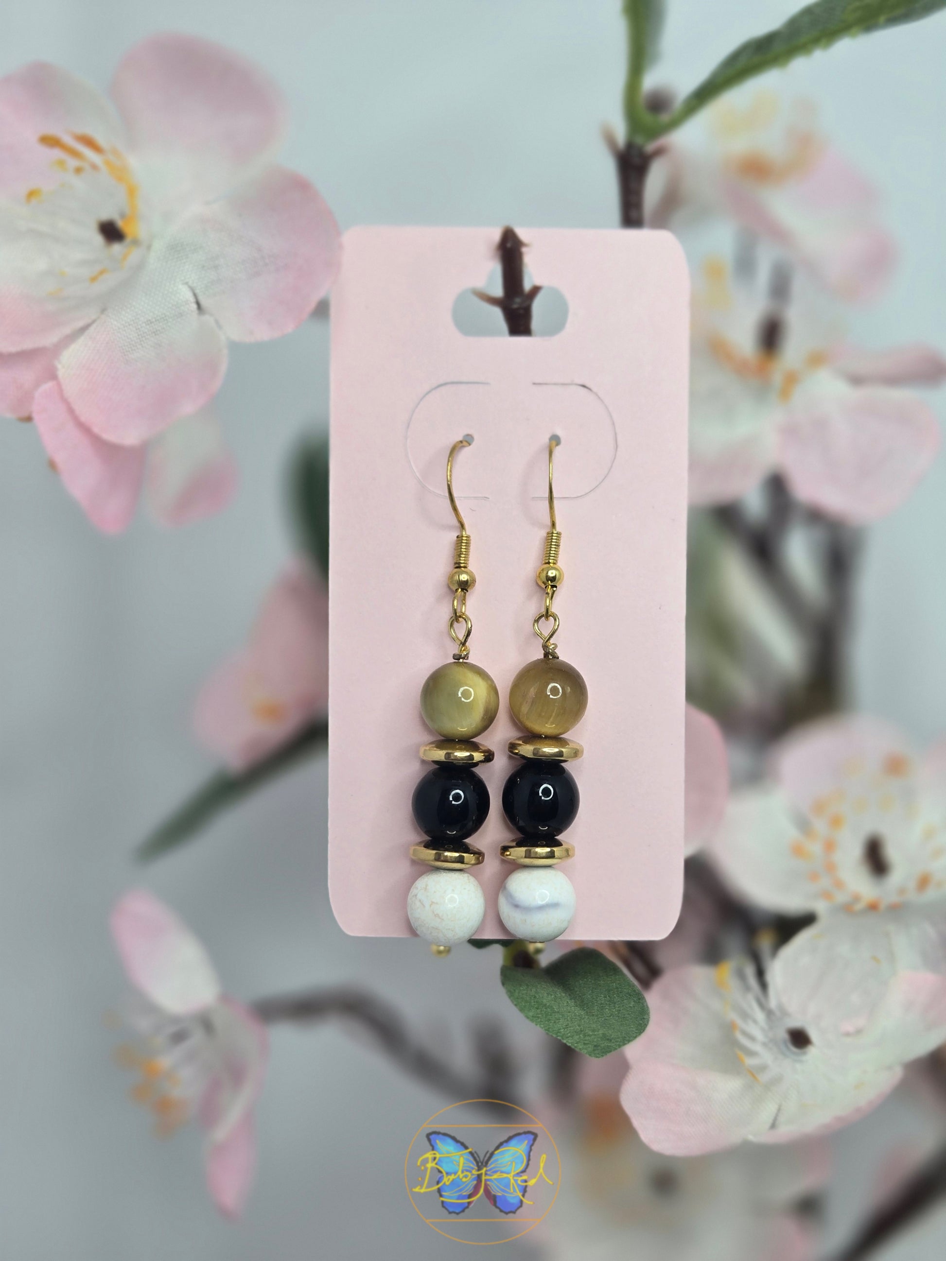 Golden Concha (Golden Shell) Earrings