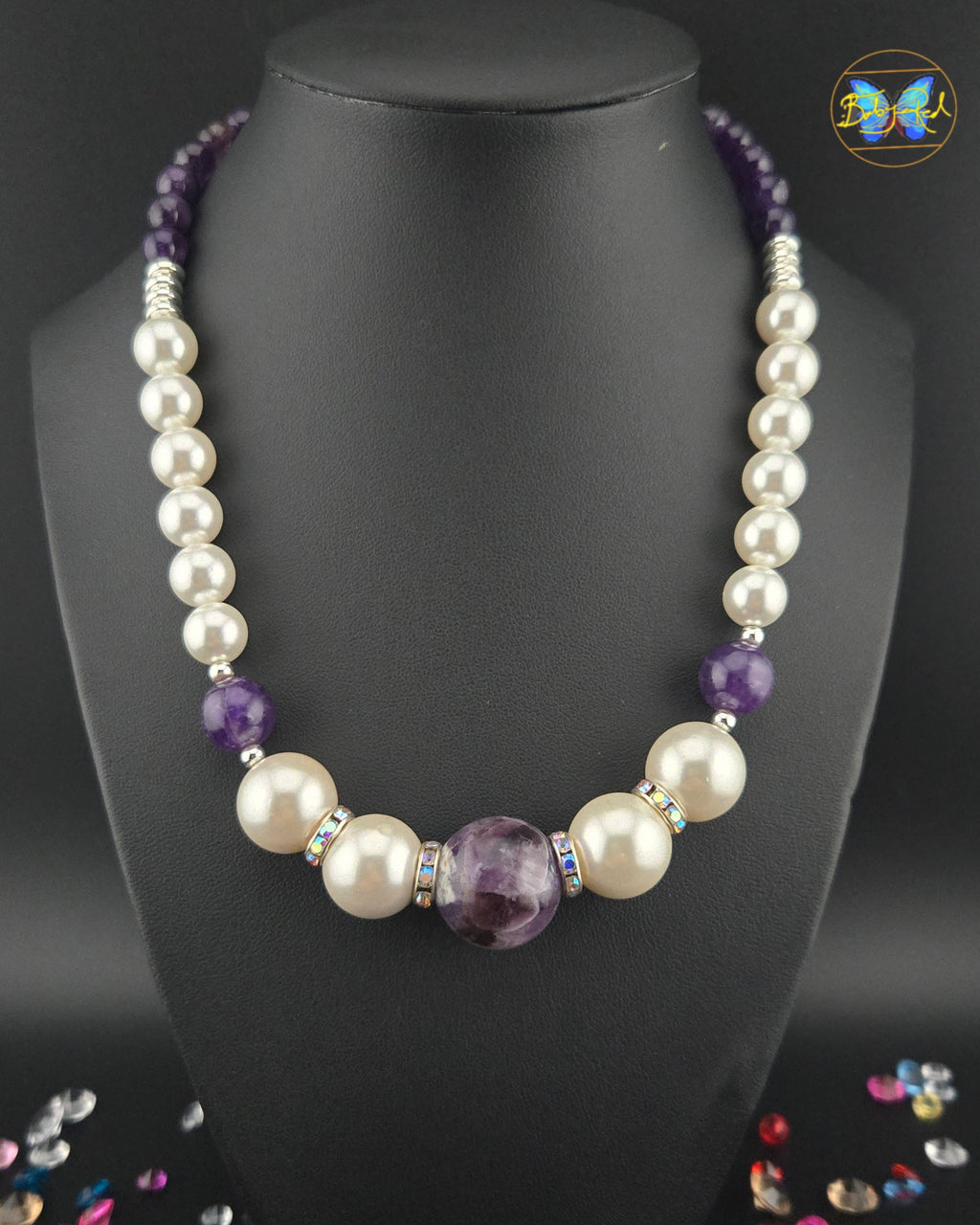 Amethyst and Pearls